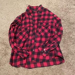 Black & Red Flannel